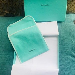 Tiffany & Co. Box w/ pouch and tissue